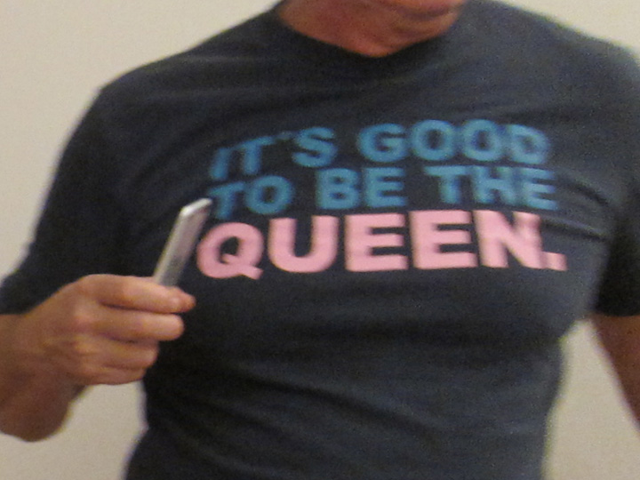 It's good to be the queen