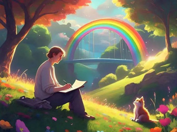 2025-02-05-RainbowBridgePoem-marker