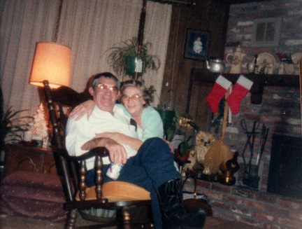 Dad and Aunt Virgy - 1989