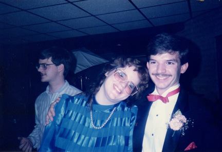 cuzins Paul and Jeanne at my brother Joey's and Terry's wedding! Feb 1986 