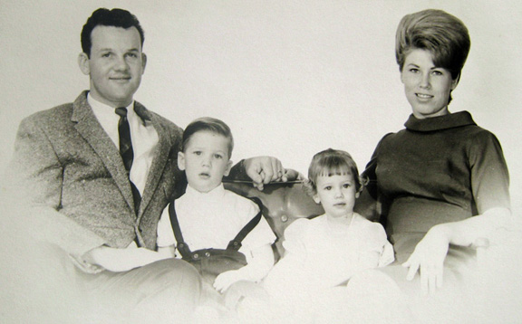 017 - Me, with your dad with his sister Cindy, and your Grandma Weaver (Diane Marie [Dernbach] Weaver)