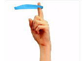 2022-07-Knotting a Rubber band-004-marker