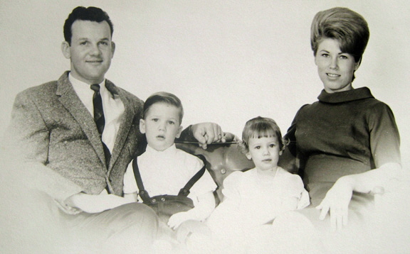 017 - Me, with your dad with his sister Cindy, and your Grandma Weaver (Diane Marie [Dernbach] Weaver)