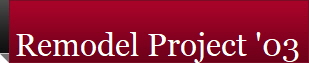 Remodel Project '03