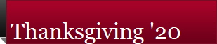 Thanksgiving '20